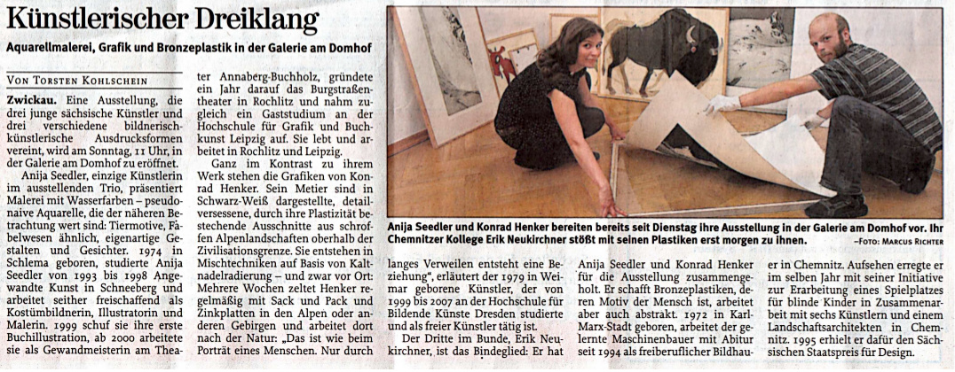 Freie Presse/Zwickauer Zeitung, 11.09.2008